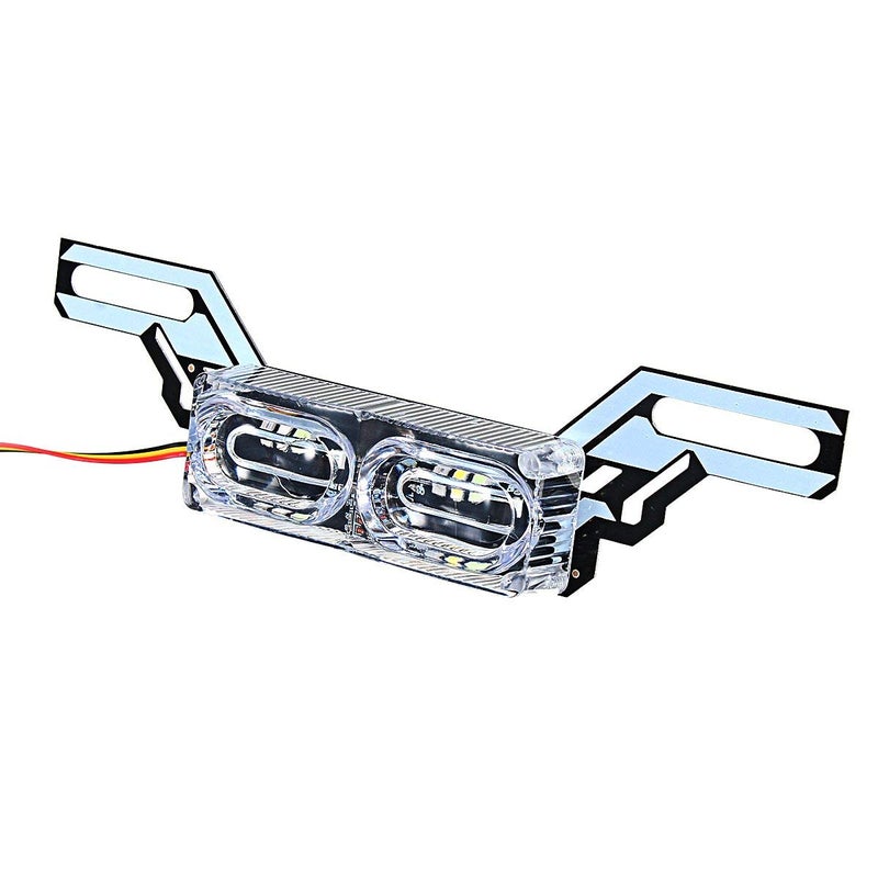 SPEDY 12V Motorcycle Strobe License Plate Light LED Flashing Brake Tail Fog Signal LAMP for Bajaj Pulsar RS 200 Licence_Fog1188 - Image 3