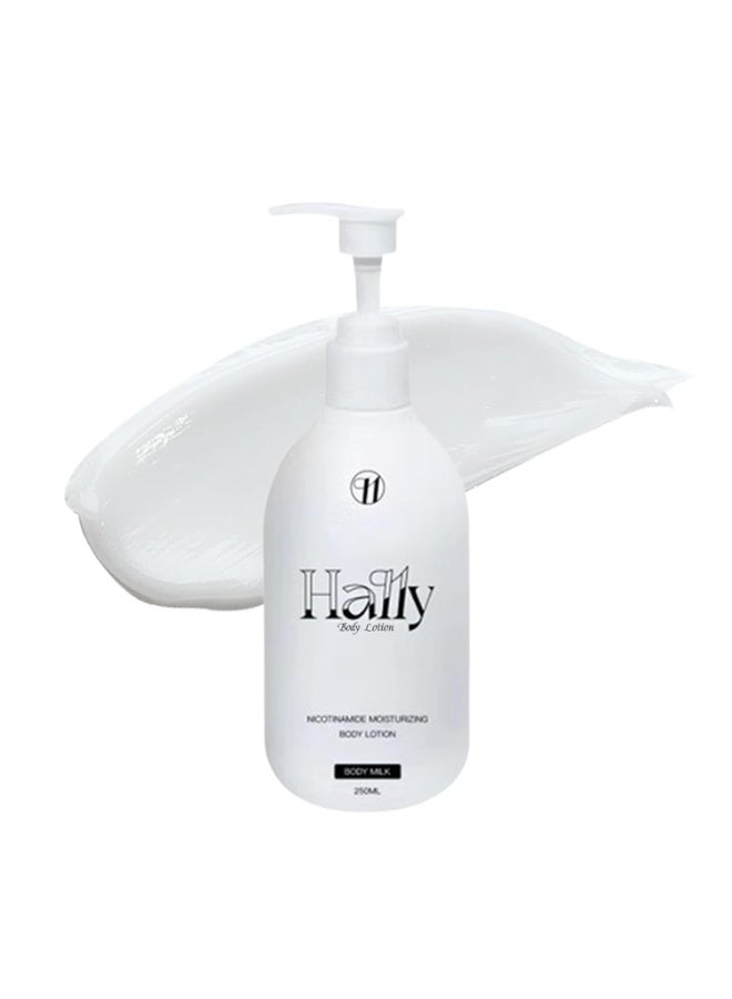 Hally Body Lotion From Korea, Original Hally Body Niacinamide Body Lotion, Improve Uneven Skin Tone, Deep Moisturizer Hydration, all Skin Types (1 pcs, 8.8 fl oz) - Image 1
