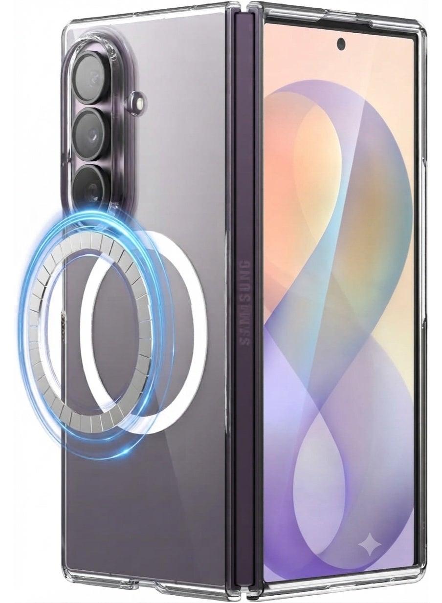 تيمبو TEMPO Transparent Magnetic Case For Samsung Galaxy Z Fold 8 Ultra