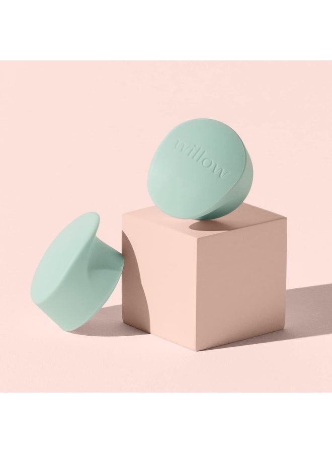 Willow مجموعة صمامات مضخة الثدي من ويليو جو، 2 قطعة، صمامات مضخة للاستخدام الاحتياطي أو الاستبدال، تتناسب مع مضخة الثدي القابلة للارتداء من ويليو جو لتجربة ضخ خالية من اليدين، خالية من BPA وآمنة للغسل في غسالة الصحون - Image 4