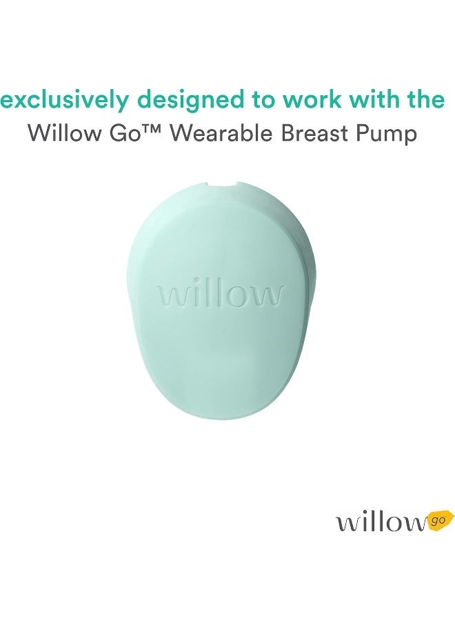 Willow مجموعة صمامات مضخة الثدي من ويليو جو، 2 قطعة، صمامات مضخة للاستخدام الاحتياطي أو الاستبدال، تتناسب مع مضخة الثدي القابلة للارتداء من ويليو جو لتجربة ضخ خالية من اليدين، خالية من BPA وآمنة للغسل في غسالة الصحون - Image 3