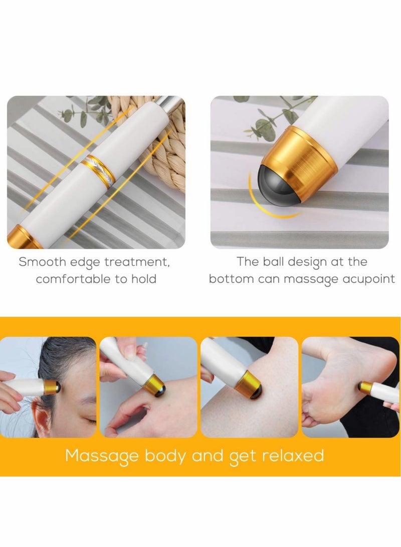 أداة حك الظهر، أفضل أداة حك للظهر للنساء والرجال والبالغين قابلة للتمديد مع خرزة تدليك، جهاز تدليك محمول للوجه والرقبة والقدم - Image 5