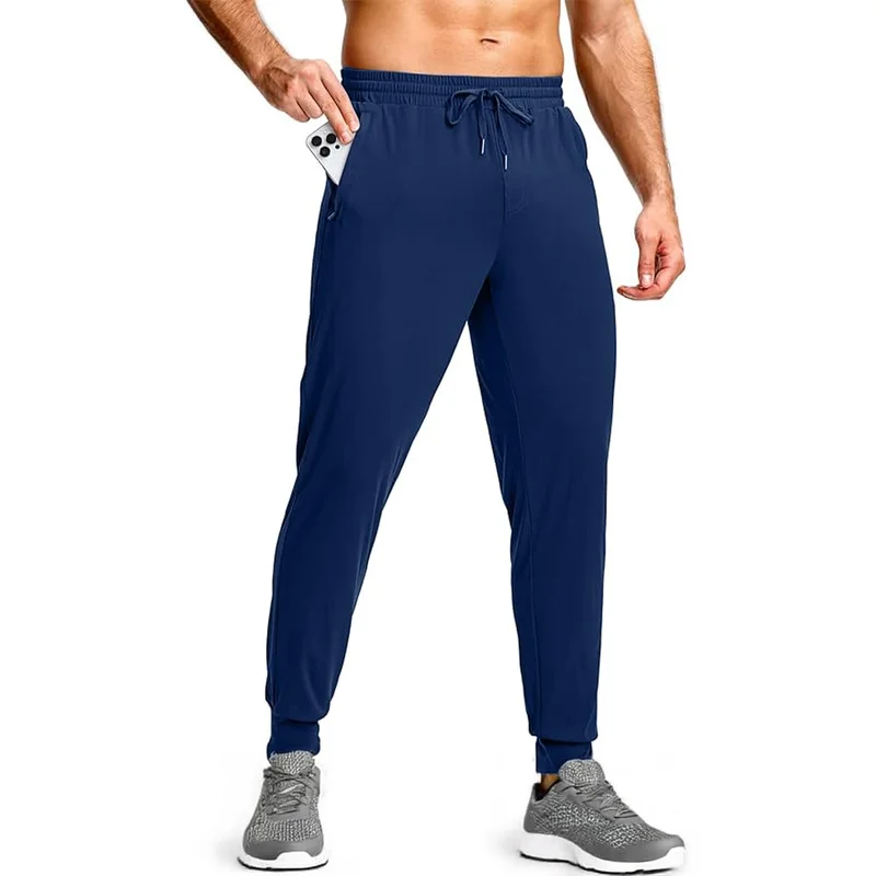 نوبيرو Navy Blue Joggers for Men