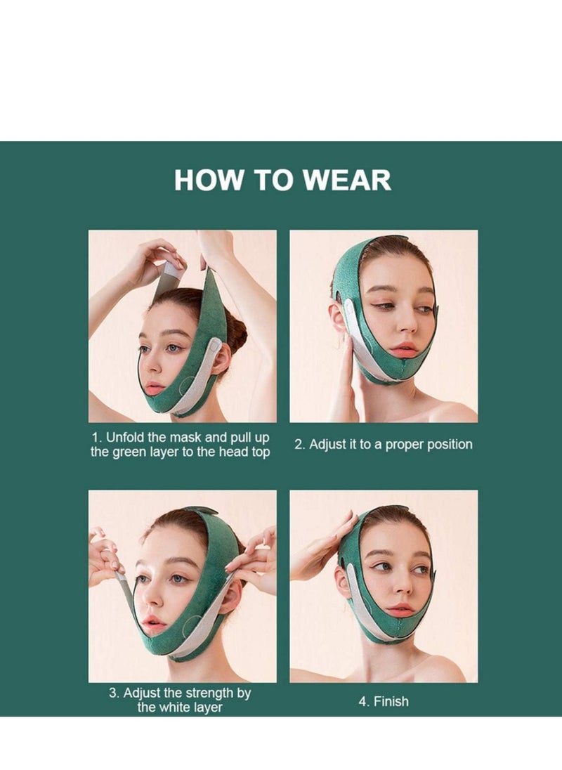 Generic - V Line face slimming belt Lifting the chin belt ensures you get a perfect appearance as it works to lift and define the chin. It is made of high-quality materials. - Image 1