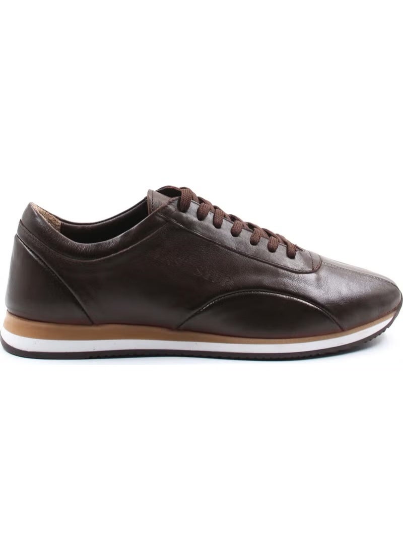 Fast Step Genuine Leather Men's Sneakers 154MABNT - Image 4