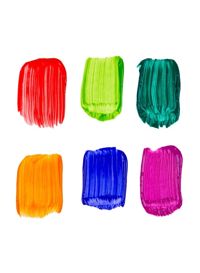 Crayola مجموعة طلاء المشاريع القابلة للغسل من كرايولا - ألوان جريئة (عبوة من 6) - Image 3