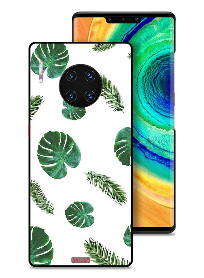 Tolwak Huawei Mate 30 Pro 4G Protective Case Cover Feathers Art - Image 1