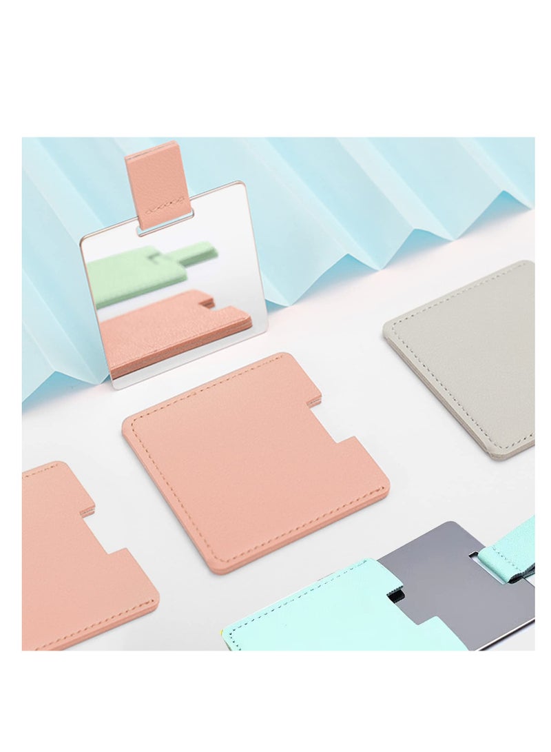 SYOSI 3 PCS Small Compact Mirror for Purse Mini Mirror Travel Handheld Makeup Mirro Portable Folding Mirror, Pocket Cosmetic Travel Mirror, Stainless Steel Compact Cosmetic Mirrorr - Image 4