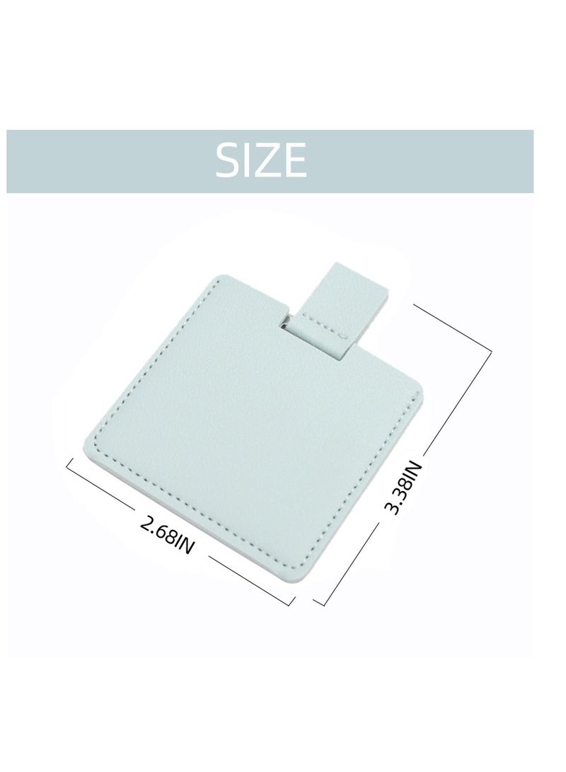 SYOSI 3 PCS Small Compact Mirror for Purse Mini Mirror Travel Handheld Makeup Mirro Portable Folding Mirror, Pocket Cosmetic Travel Mirror, Stainless Steel Compact Cosmetic Mirrorr - Image 5