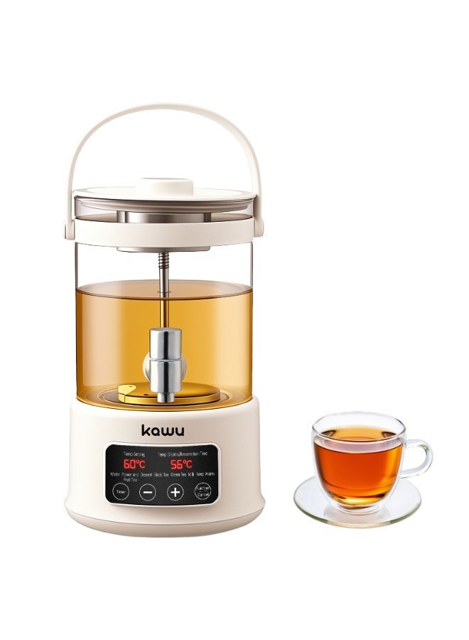 Kawu 2026 New Electric Kettle, 2.5L Multifunctional Glass Tea Kettle with Temperature Control and Auto Shut-Off - Image 1