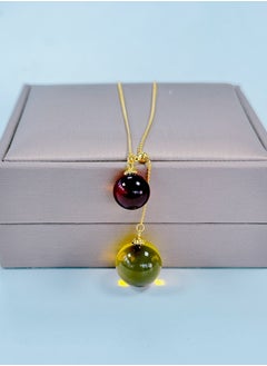 D.COLOR Mexican blue amber red blue perber necklace  - Image 2