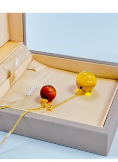 D.COLOR Mexican blue amber red blue perber necklace  - Image 3