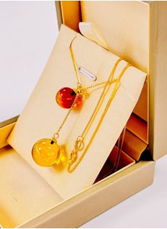 D.COLOR Mexican blue amber red blue perber necklace  - Image 5