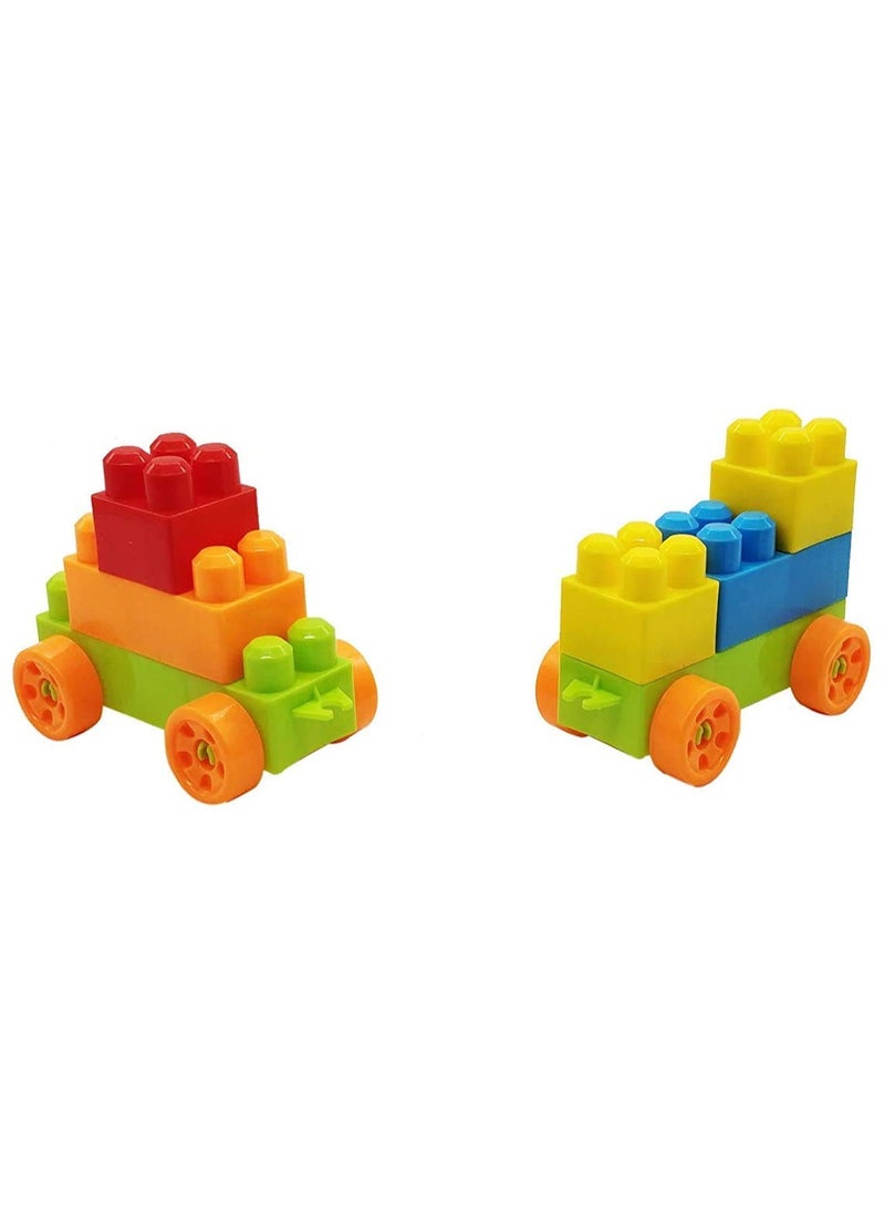Kids Building Blocks Set 46pcs With Carry Bag For Children - Image 3