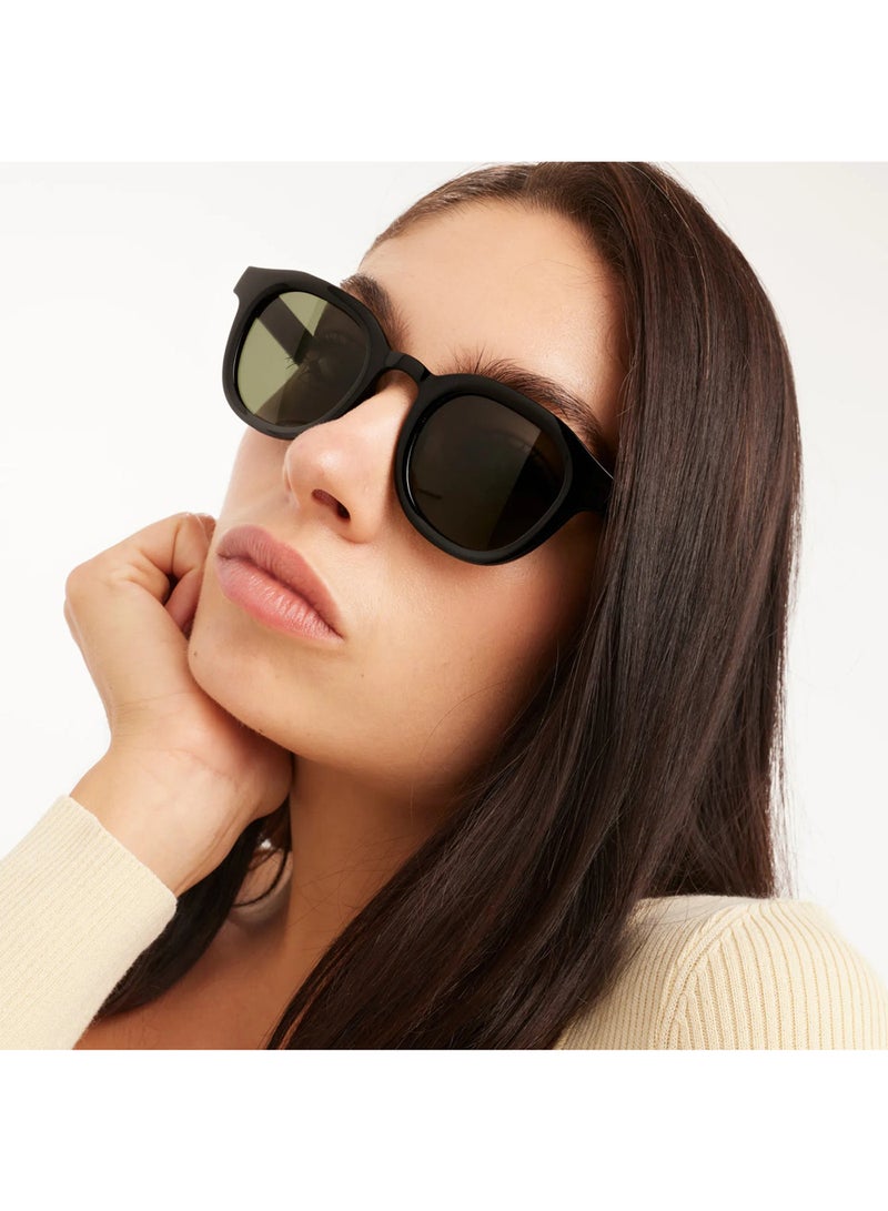 BARNER Andy Black Noir Sun Lente: G15 - Unisex  Round Sunglasses - Image 3