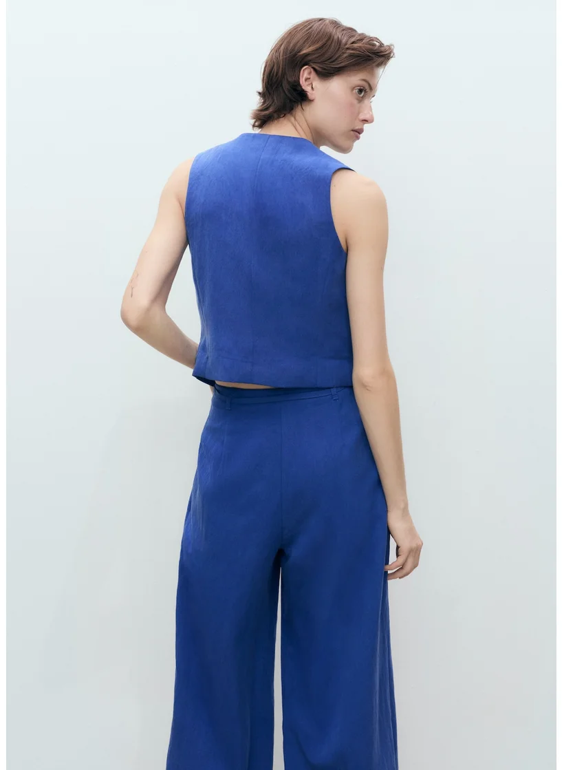 مانجو Straight Lyocell Suit Waistcoat