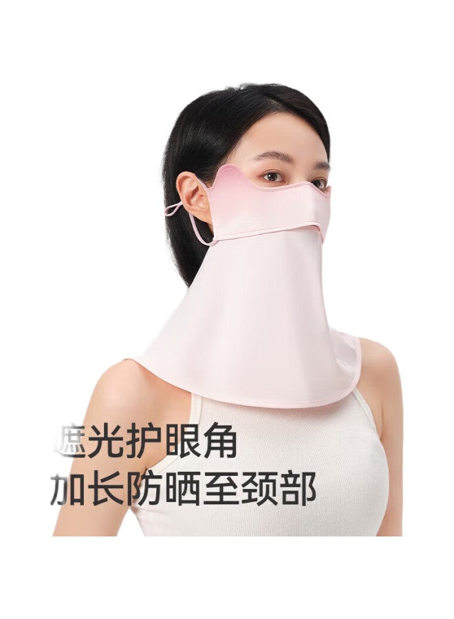 PELLIOT Sun Protection Face Mask For Men And Women, Outdoor Ice-Cool Breathable Face And Neck Integrated Uv Protection Adjustable Mask 16425601 Black - Image 3