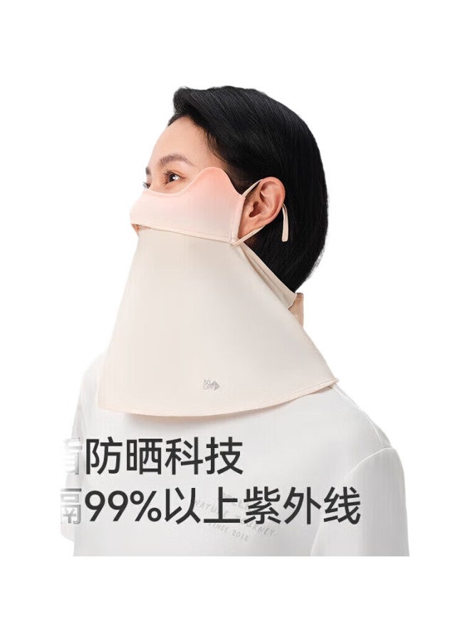 PELLIOT Sun Protection Face Mask For Men And Women, Outdoor Ice-Cool Breathable Face And Neck Integrated Uv Protection Adjustable Mask 16425601 Black - Image 2