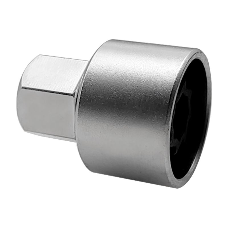 Anti-theft Screw Socket Wrench Silver (539) Unique Security Design Wheel Locking Nut Key - Customized Fit Security Master Locking Wheel Nut Key for Car Wheel Protection - Image 3