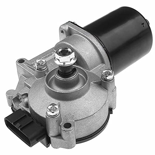 A-Premium Front Windshield Wiper Motor Compatible with Chrysler Sebring, Cirrus 2003-2005 & Dodge Stratus 2003-2005 & Mitsubishi Eclipse 2003-2005, Galant 2004-2011 & Pontiac Solstice 2006, 5-Pin - Image 1