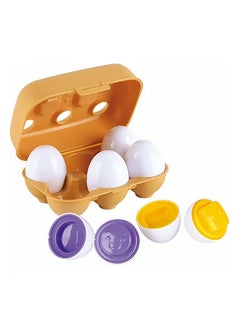 PLAYGO Rainbow Shape Sorter Eggs Set | Educational Toy for Toddlers | Develops Fine Motor Skills & Color Recognition | 12 Vibrant Eggs  - Image 3