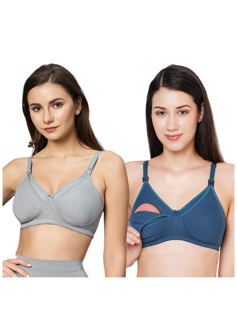 TUMMY Cotton Maternity Postpartum Without Underwire Nursing Bra for Breastfeeding