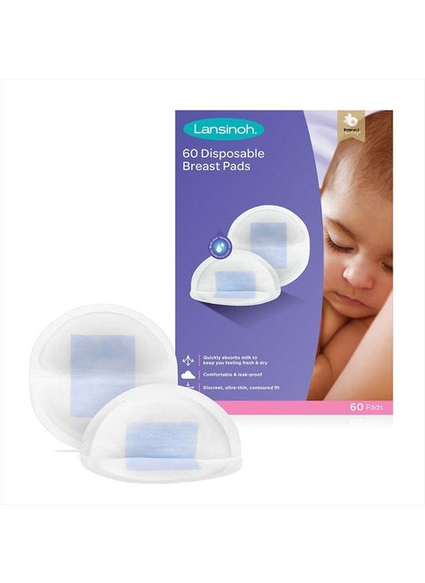 Disposable Nursing Pads 60 Count Box