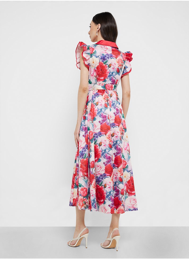 Floral Print Dress - pzsku/ZFF7ED490696E67DA26A6Z/45/_/1741096878/3a959bf7-922c-49c5-b762-42cedc7a8664