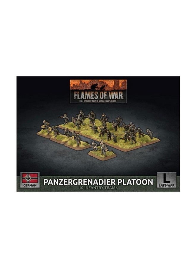 Flames of War: Late War: German: Panzergrenadier Platoon (GBX169) - Image 1