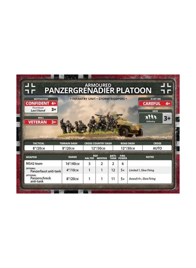 Flames of War: Late War: German: Panzergrenadier Platoon (GBX169) - Image 3