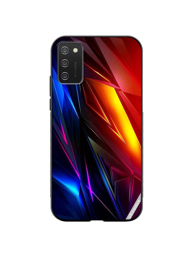 VR CREATIVE Protective Case Cover For Samsung Galaxy A03s Multicolor Design - Image 1