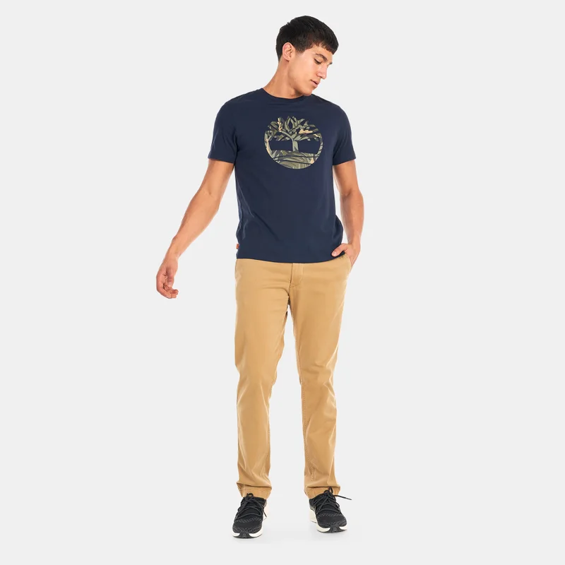 Timberland Men's Tree Logo Seasonal Camo T-Shirt