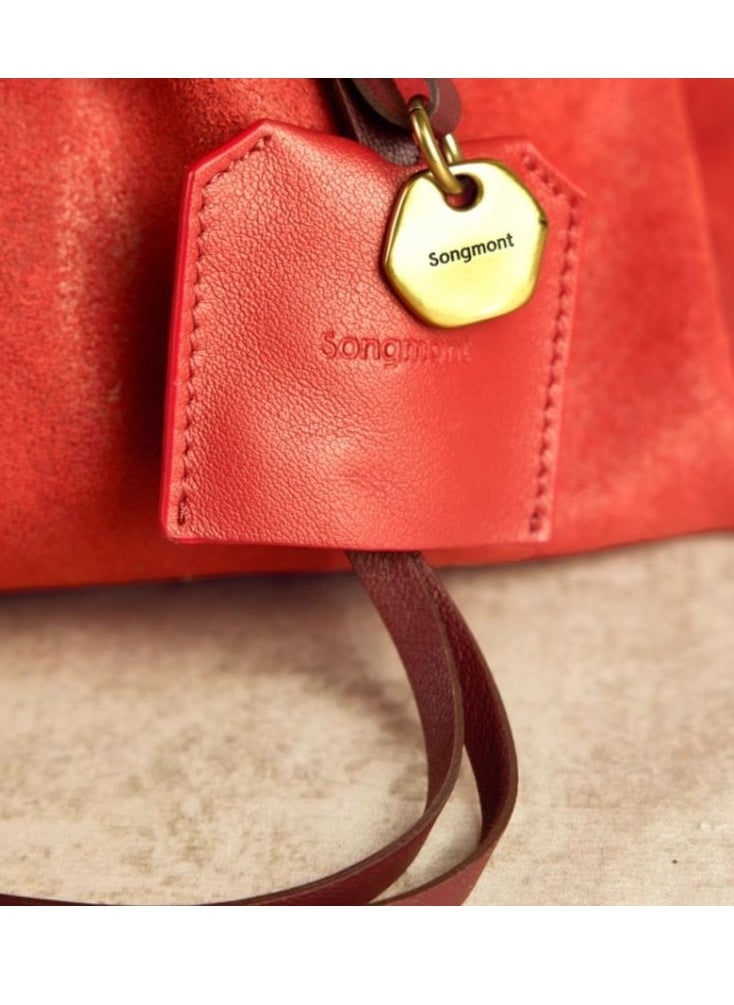 سونغمونت Mountain has pine trees, wish for Baina handbag, snake year zodiac red bag  - Image 3
