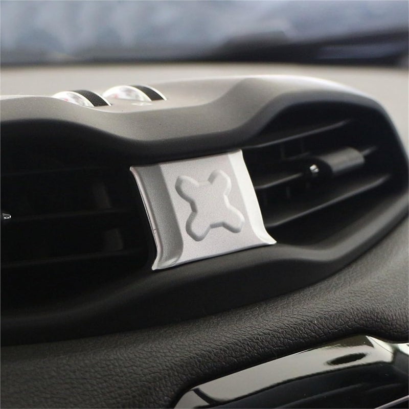 DEMULAX Aluminum Car Air Vent Cover for Jeep Renegade - Image 1