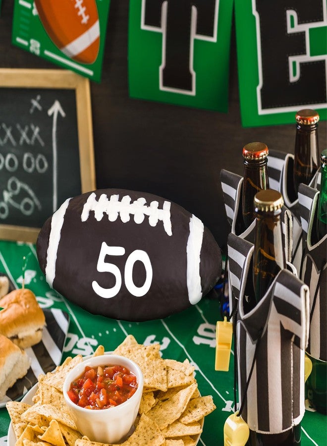 ان اي هوم صينية خبز سيليكون غير لاصقة على شكل كرة قدم من NiHome مقاس 11 بوصة، مثالية للكيك، والجيلي، والسندويشات، والشوكولاتة ثلاثية الأبعاد. مناسبة للاستخدام في الفرن، والميكروويف، والفريزر، وغسالة الصحون. رائعة للمناسبات الرياضية، وأعياد الميلاد، والحفلات. - Image 3