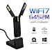 F FENVI Fenvi WiFi 7 USB Adapter 6500Mbps TriBand 6GHz5GHz24GHz 160MHz WPA3 USB 30 Wireless Dongle for Gaming Streaming UltraLow Latency Plug Play Windows 1110 Compatible Desktop PC - Image 2