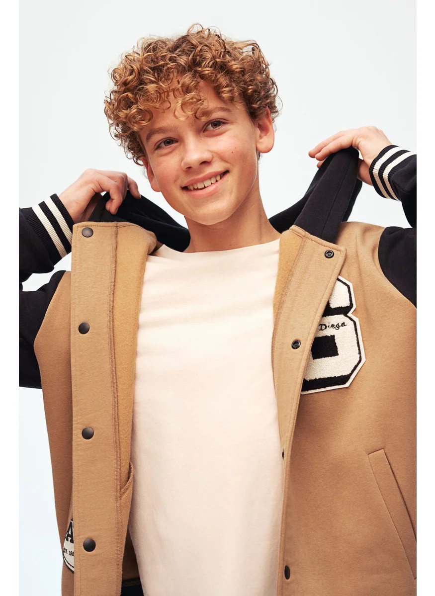 H&M Sweatshirt Baseball Jacket