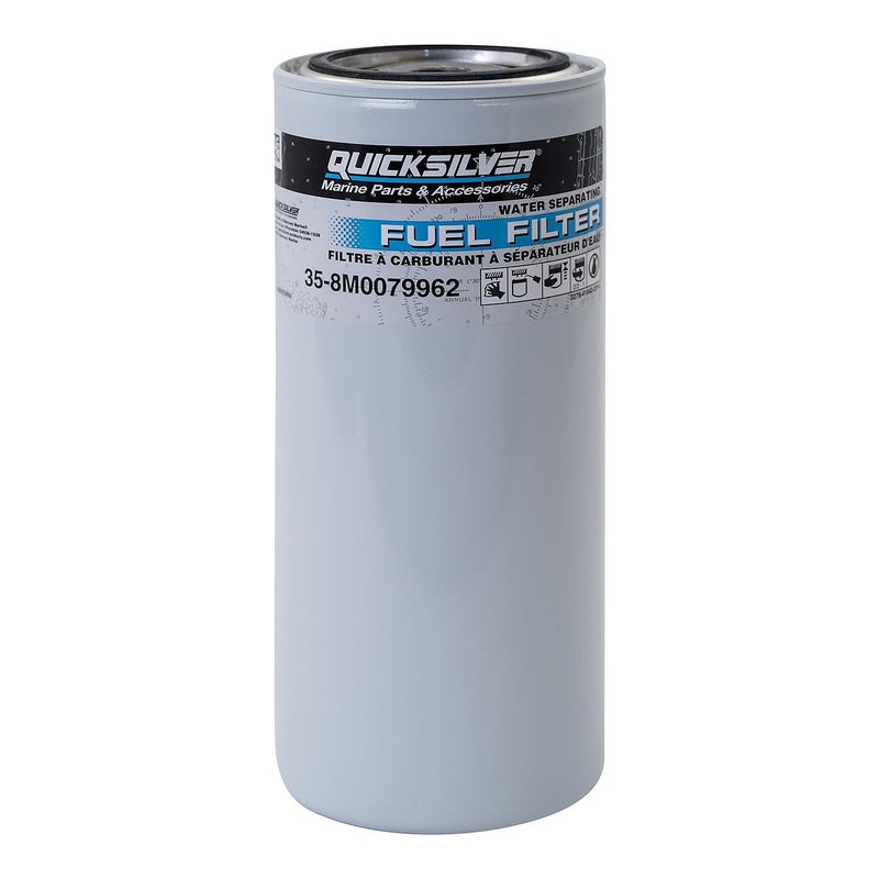 Quicksilver 8M0079962 High Capacity Water Separating Fuel Filter Element for Outboard or Sterndrive and Inboard Engines - Image 2