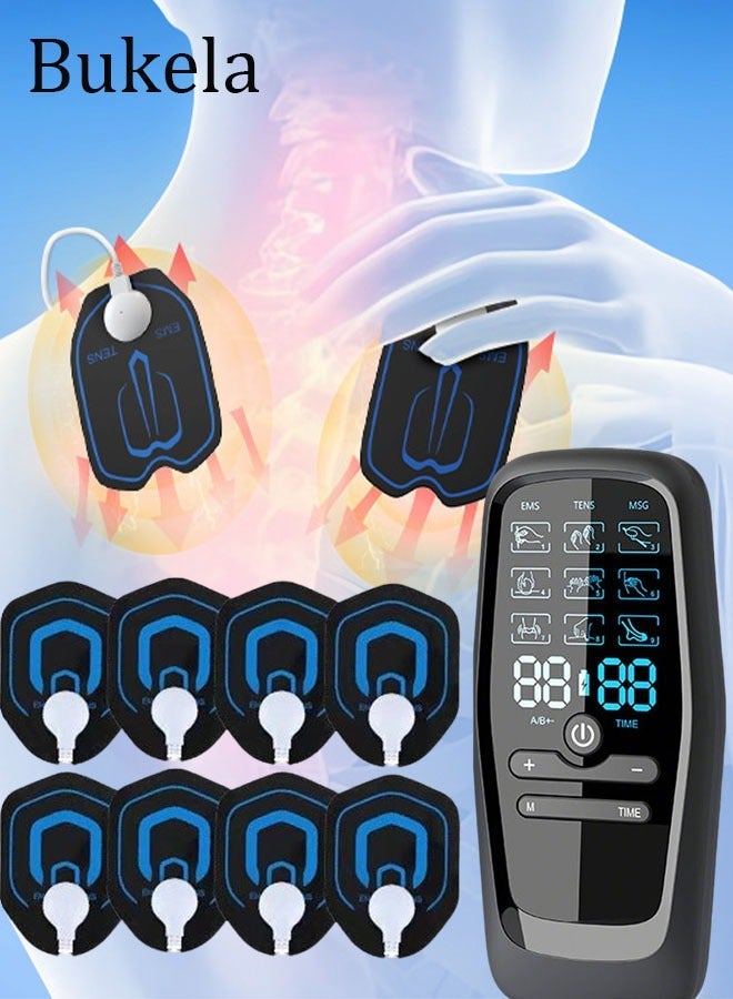 Bukela TENS Low Frequency Pulser Physiotherapy Device - EMS Muscle Stimulator + Back Pain Relief and Management (Includes Electrode Pads) - Image 2