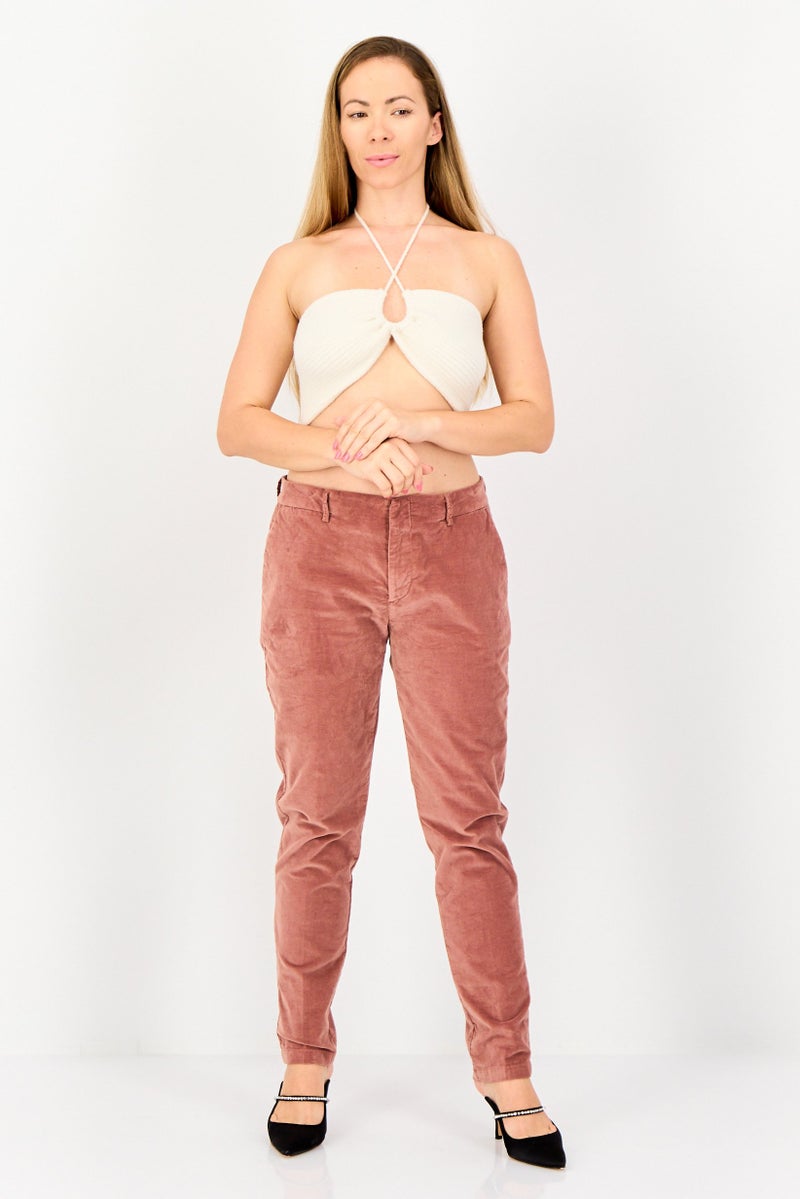 Bershka توب نسائي بلا أكمام بتصميم هالتر، أبيض فاتح - Image 3