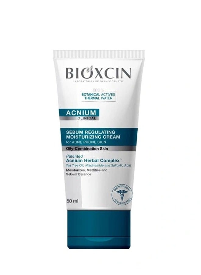BIOXCIN Moisturizing cream for acne-prone skin 50 ml - Image 2