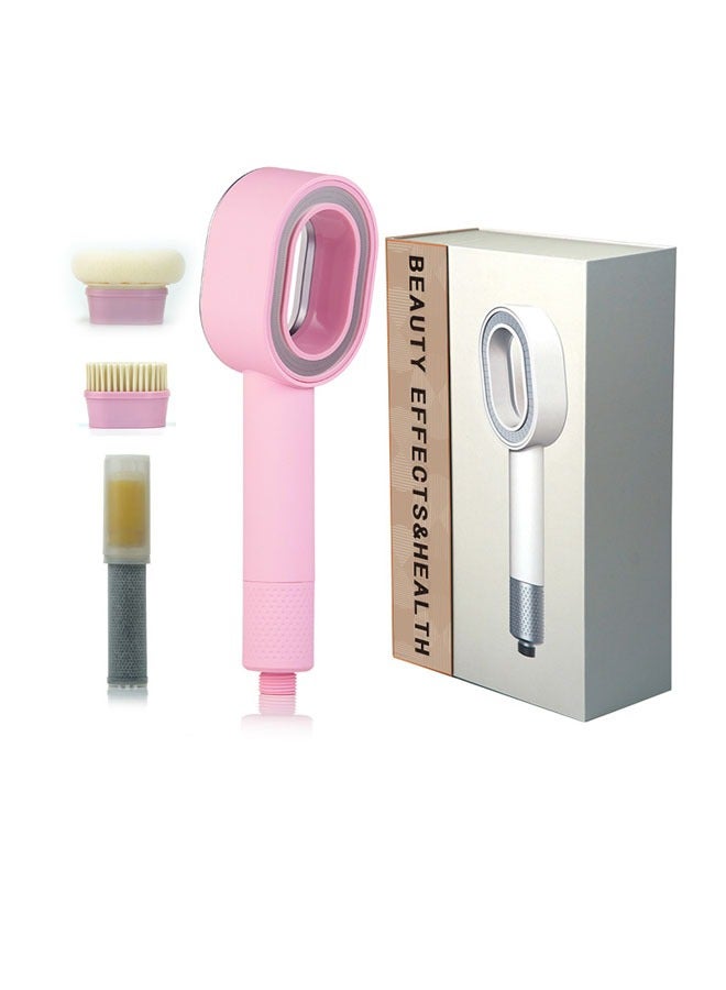 general Aromatherapy shower head, pink shower head, manual aromatherapy shower head, girl gift box set, the best gift for women - Image 1