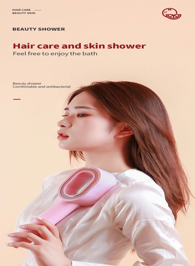 general Aromatherapy shower head, pink shower head, manual aromatherapy shower head, girl gift box set, the best gift for women - Image 2