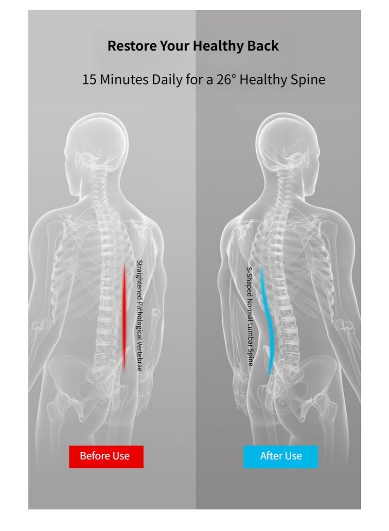 【Pain Relief Focused】Lower Back Pillow - Lumbar Support Pillow for Bed | Waist Stretch & Relieve Low Back Pain | Premium Quality Memory Foam - Image 5