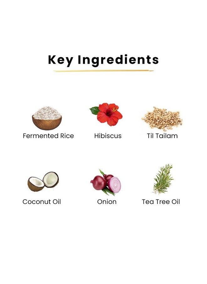 TRU HAIR - Rice & Coconut Milk Hair Oil-110Ml | Free Heater - Image 1