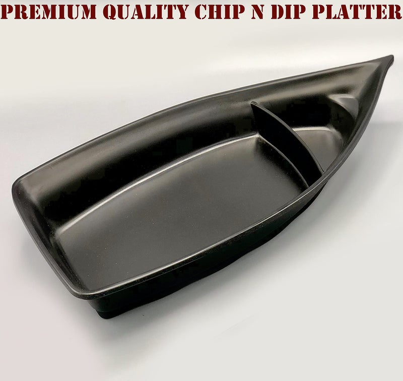 ZIDO Pack of 1 Exclusive Multi-Purpose Serving Platter for All Types of Snacks Like Burger, Noodles, Momos, French Fries, Chilly Potato, Samosa, Chaap, Paneer Tikka, Tandoori Items and as Your Wish - Image 2