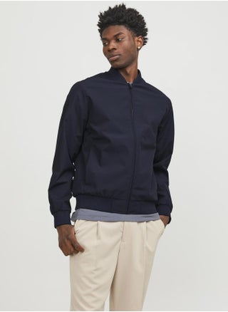 Solid Bomber Jacket with Ribbed Cuff - pzsku/ZFF7FDAF4028CA74175B6Z/45/_/1728386298/501ae466-f02e-47da-8e99-c5d30d3de758