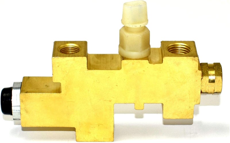 A-Team Performance Proportioning Valve for 1989-1996 Jeep Wrangler YJ - Brass - Image 1