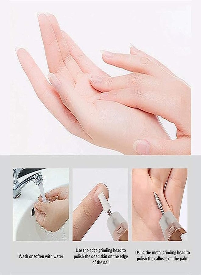 LISHER 5 IN 1 Nail Polisher Salon Nails Manicure Nail USB Automatic 5 Drill Bits Salon Gel Polish Clean Smooth Care Handle Tool flowers salon Nail Polisher Electronic, Painless - Image 5