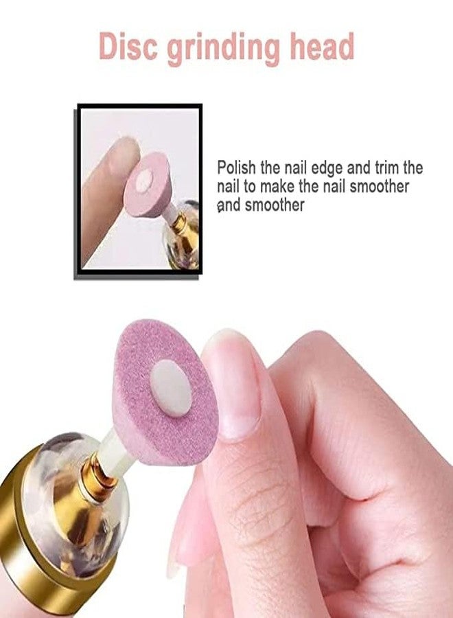 LISHER 5 IN 1 Nail Polisher Salon Nails Manicure Nail USB Automatic 5 Drill Bits Salon Gel Polish Clean Smooth Care Handle Tool flowers salon Nail Polisher Electronic, Painless - Image 3